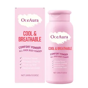 1-bottle/2-bottle Dry Refreshing Talcum Powder, Large Capacity Body Powder, Keeps Skin Dry and Comfortable, Suitable for Family Use, Cool and Non-Greasy, Body Dusting Powder