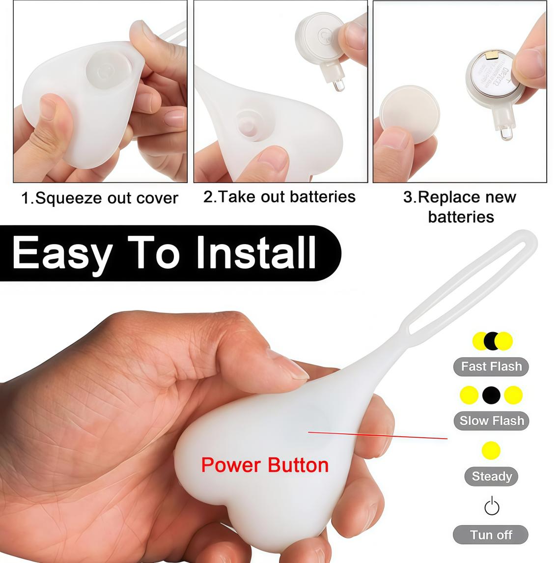 Bike LED Tail Lights Night Cycling Warning Lights CreativeSilicone-Shaped Waterproof Lights for Outdoor Use 3Light Modes Perfect Gifts for Friends Who Love OutdoorActivities Bike LED Tail Lights Night Cycling Warning Lights CreativeSilicone-Shaped Waterproof Lights for Outdoor Use 3Light Modes Perfect Gifts for Friends Who Love OutdoorActivities