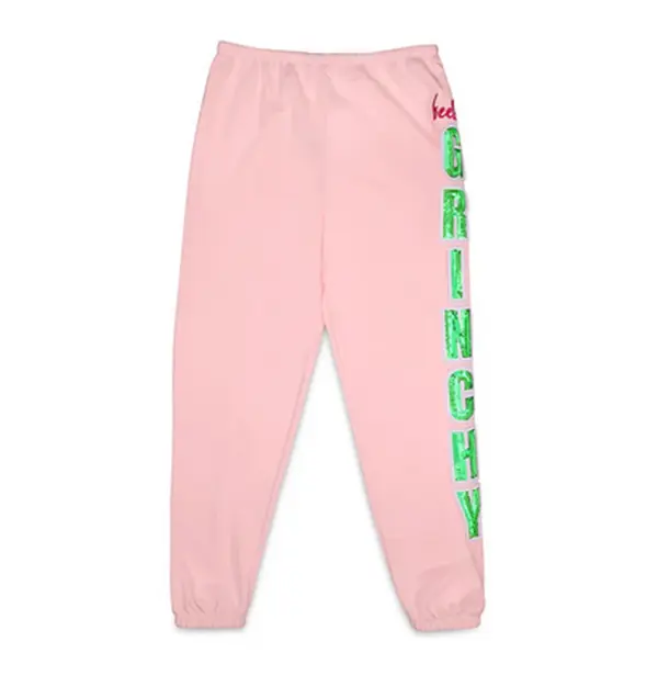 iscream FEELIN' GRINCHY SWEATPANTS