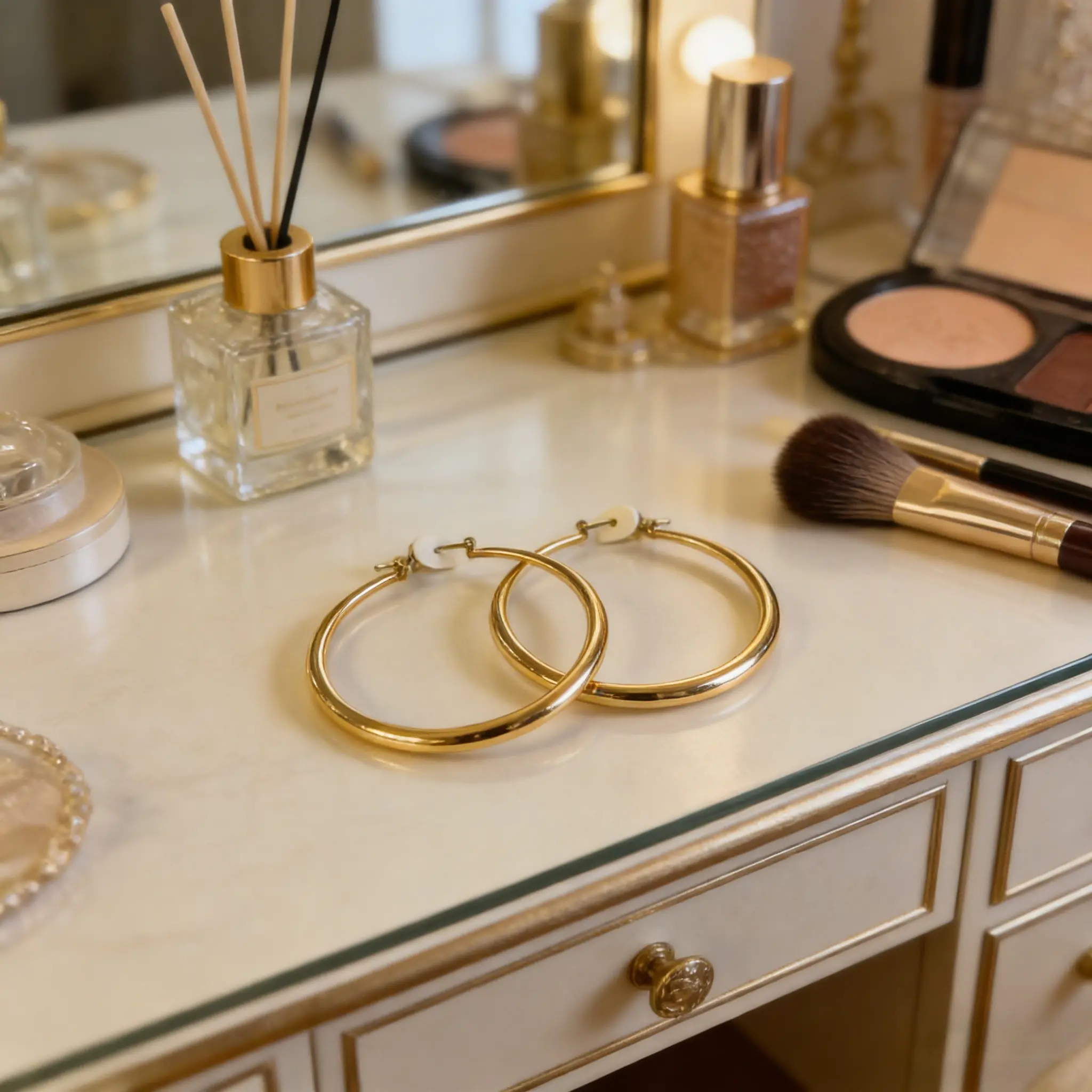 Gold 67MM engraved pattern