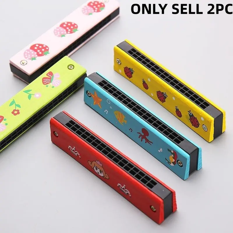 2-Pack Harmonica Set, Play16 Key Harp for Kids & Adults, Ideal Gift for Beginners, Musical Instrument for Children & Parents