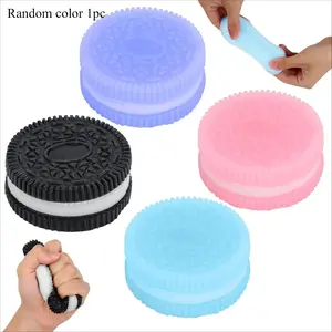 Squeeze Toy for Stress Relief, Count Cookie-Shaped Ultra-Soft Stress Relief Squishy, Decompression Venting Toy for Adults & Teens, Squishy Fidget