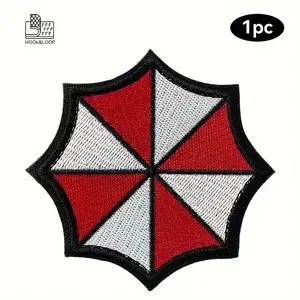 Resident Evil Zombie Tactical Velcros Patch - Umbrella Corp. Military Morale Gaming Embroidered Cosplay Applique Molle Backpacks