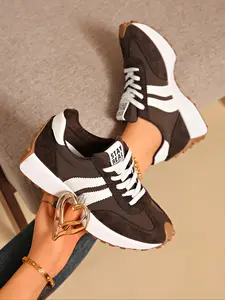 Women's Running Walking Shoes, Breathable Running Sneakers, Breathable Mesh, Soft Support, Anti-Slip, Long-Lasting Comfort, Essential for Commuting and Daily Use