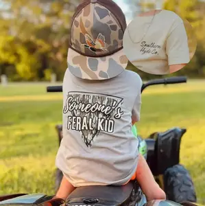 Someone's Feral youth and adult shirt, toddler boy clothing, country boy clothes, baby western clothing, hunting season