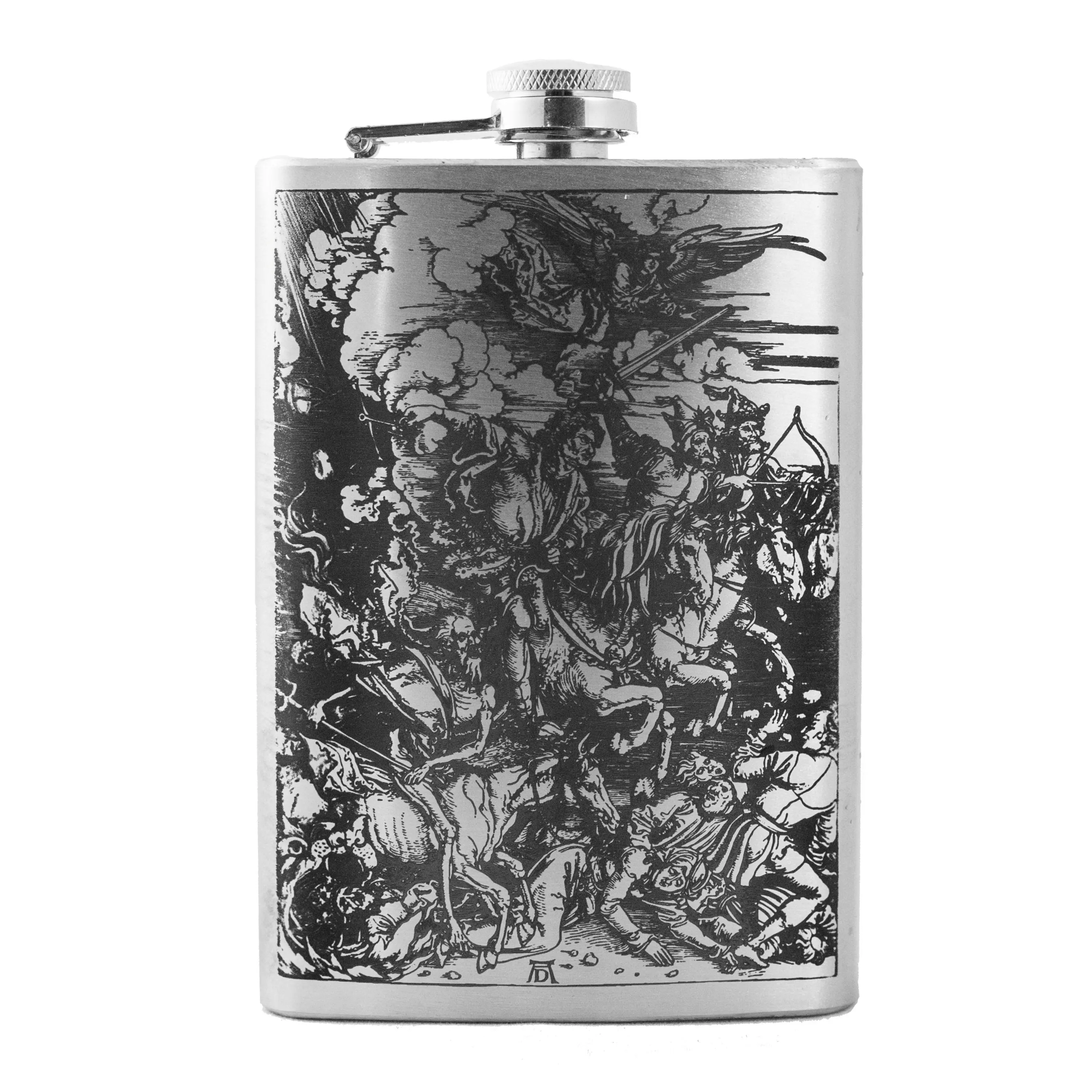 8oz 4 Horsemen Flask L1 8oz 4 Horsemen Flask L1