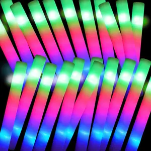 Avtctek 69-Pack LED Glow Sticks, Ultra Bright LED Light Up Toys with On/Off Switch, Bulk Reusable Party Supplies for Kids, Adults, Rave, Festival, Wedding, Halloween & Camping