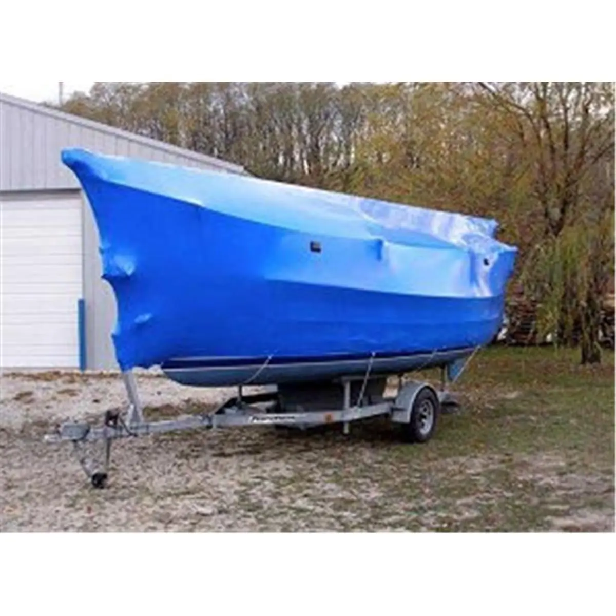 212 MAIN 100% Virgin Resin Boat Shrink Wrap, Dr. Shrink DS-177175B, 7 mil Blue, 17x175 ft Center Folded, Size: 17' x 175', Folded Roll Size: 10" X 10" X 63"
