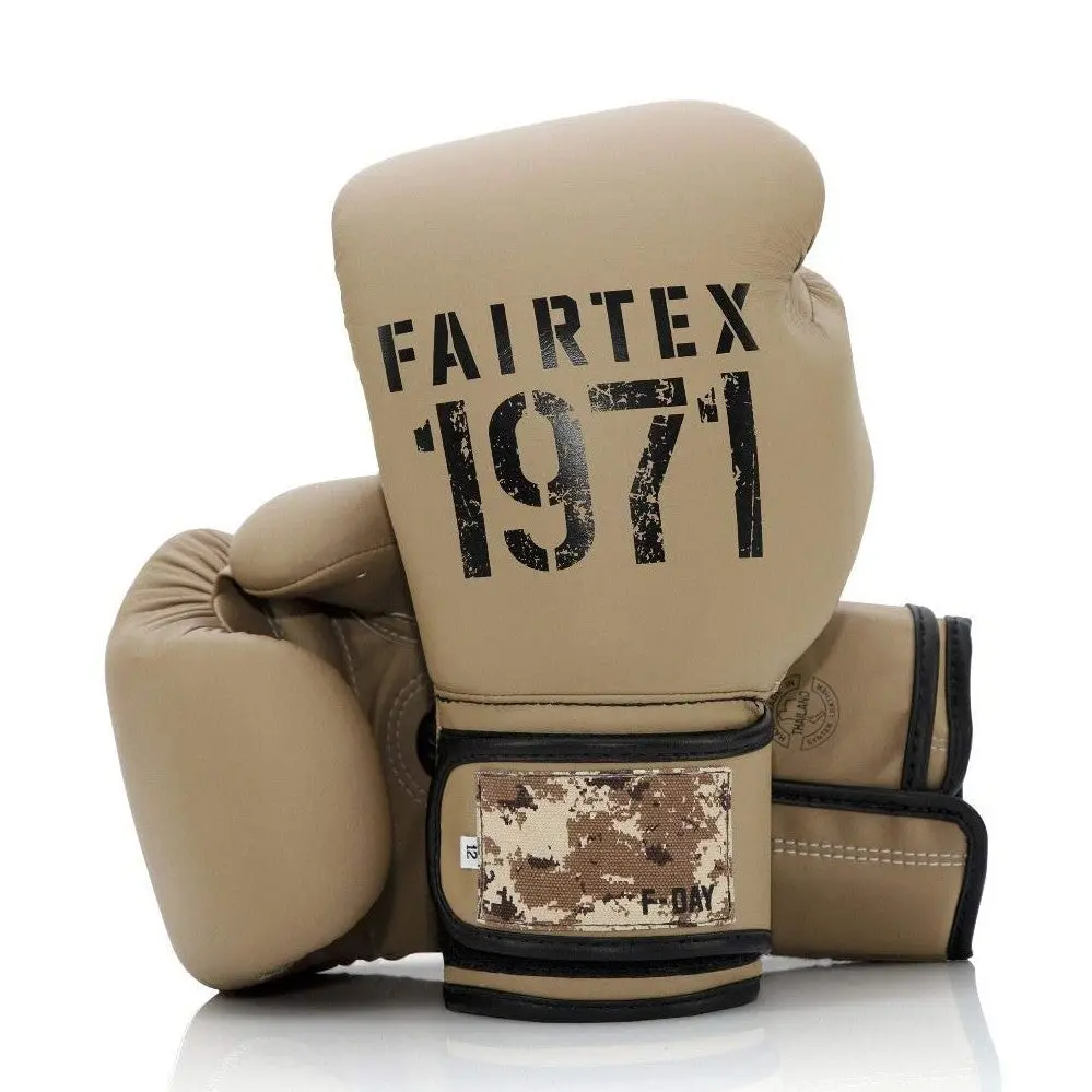 Fairtex BGV25 Microfiber Boxing Gloves, FDay2 Limited Edition, Ergonomic Tight-Fit Athletic Sports Training Gloves for Muay Thai, Athletic Sports Gloves