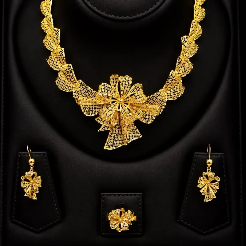 Boummaci Royal Bow Jewelry Set