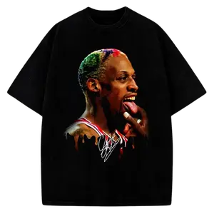 D. R0dman Tongue Out Rodzilla Hollywood 90's Vintage Design T-Shirt, Unisex T-Shirt Menswear Top