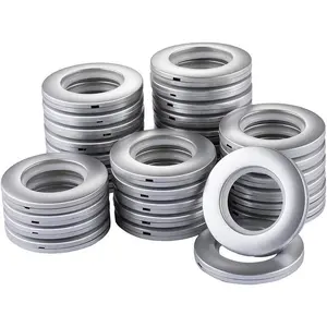 32 Pack Curtain Grommets, Inner Diameter 1-9/16"(40mm) Curtain Eyelet Rings Nanoscale Low Noise Roman Ring (Matt )