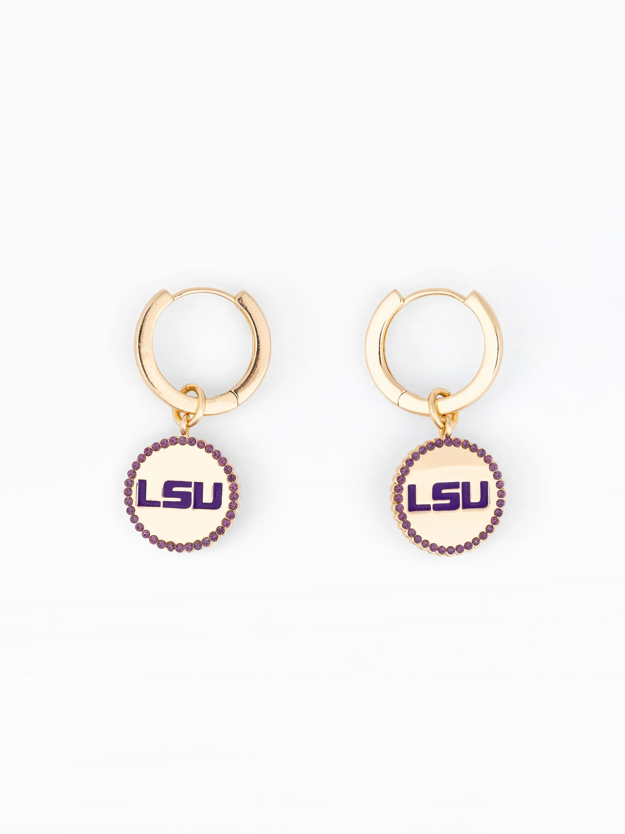 LSU Pendant Earrings