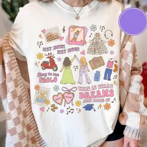 TV Channel Movie Lizzie McGuire Retro T-Shirt, Family Matching Shirt, TV Nostalgia This Is What Dreams Are Made Of Shirt