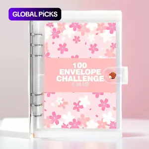 2026 Money-Saving Challenge Binder - Budget Binder with Cash Envelopes, Savings Challenge Planner, Savings Challenge Book for Home & Office - Ideal New Year & Valentine's Day Gift #GLOBAL PICKS