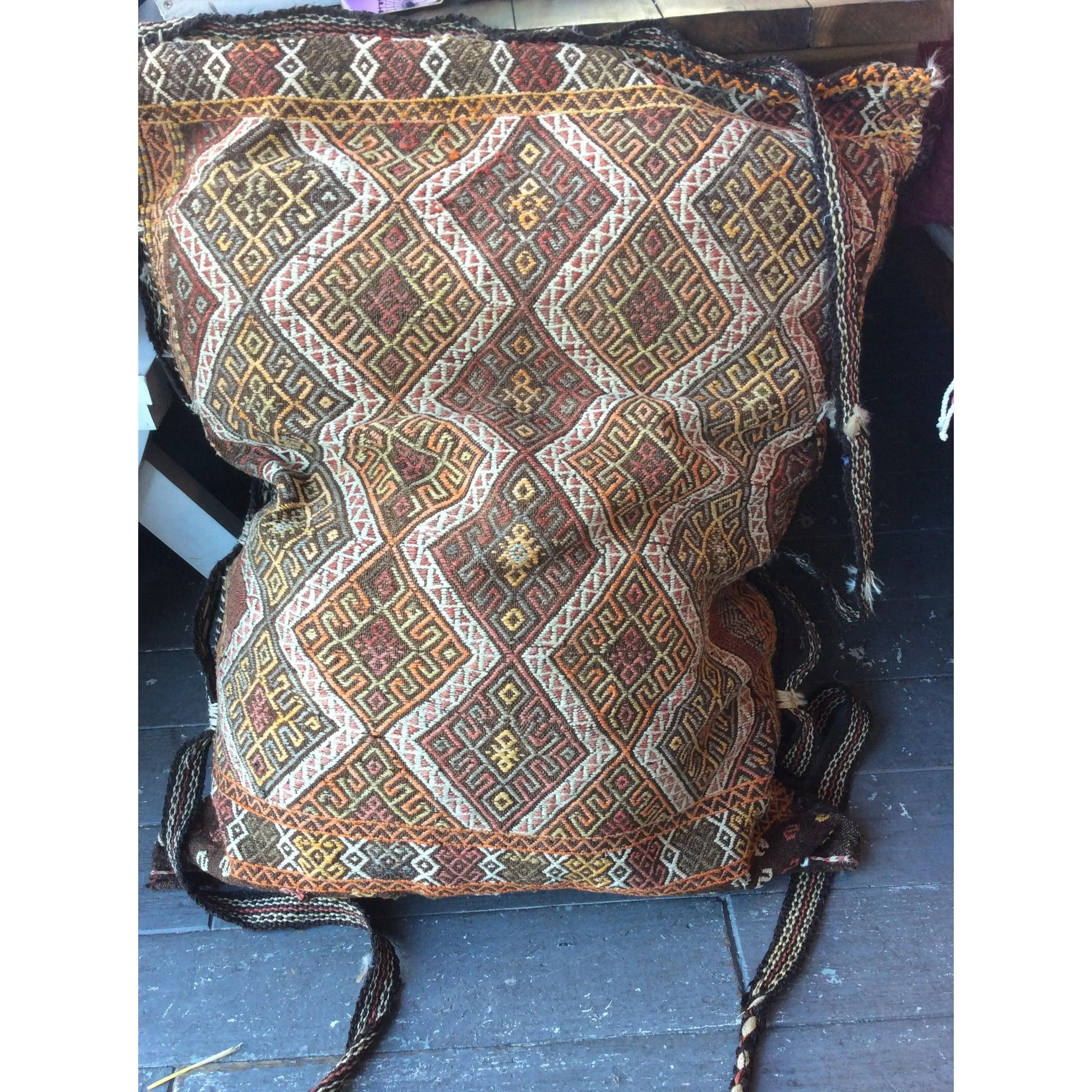 Vintage Moroccan Floor Pillow