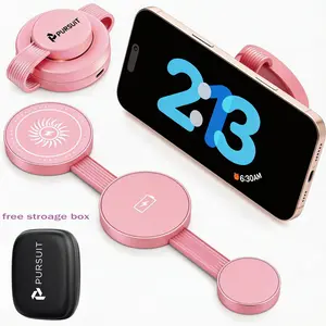 2026 Pursuit 3-in-1Fast Wireless Charger Station with Storage Box,UFO MagSafe Foldable Fast  Charger, Charger Stand Multiple Device, Foldable Wireless Charging Dock for Apple Android Magnetic Mount, Easy Storage, Tangle-Free Design
