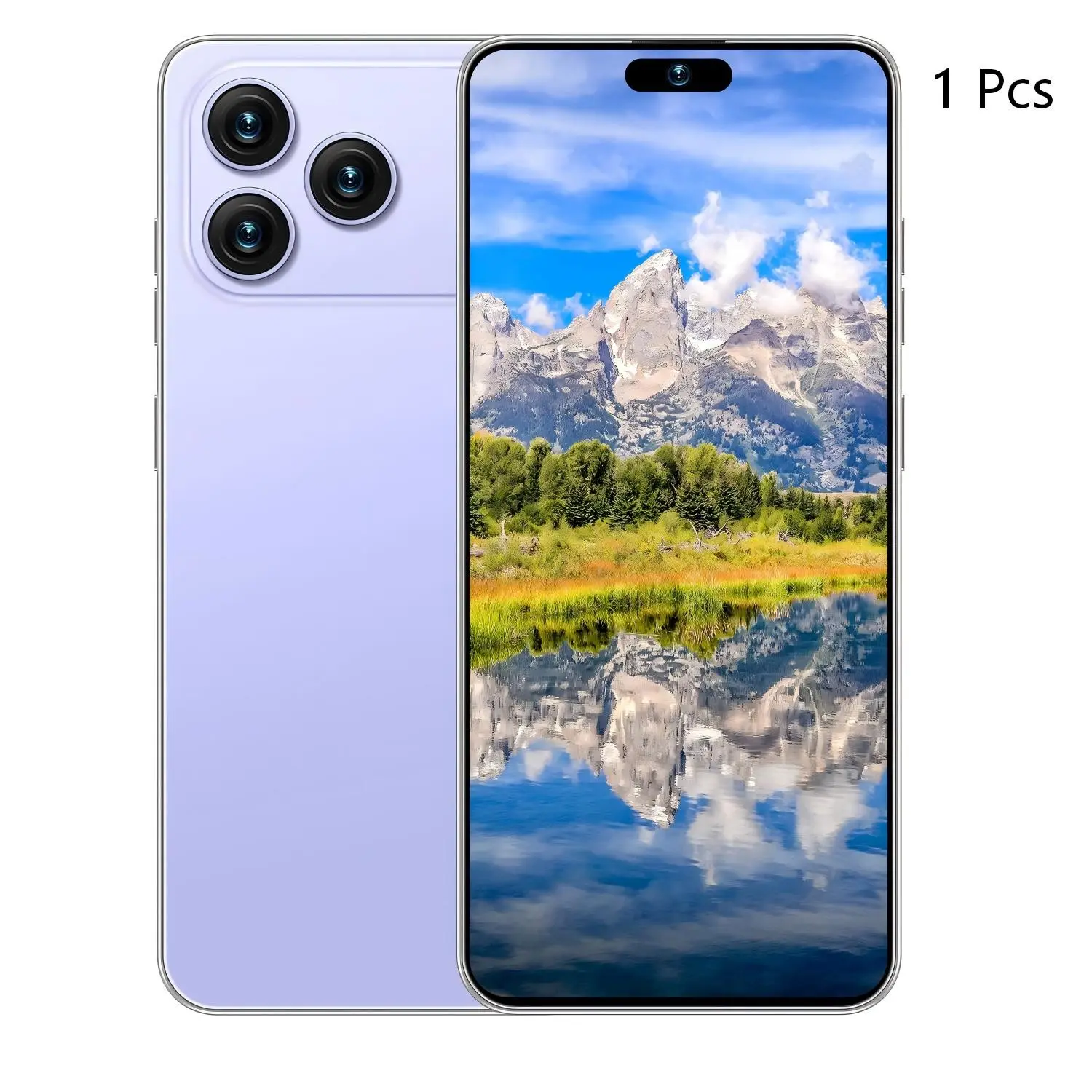 Large Screen Smartphone, Android Phones, 4GB+64GB RAM, 6.93-Inch HD Display, Dual Camera, 4100mah Battery, 4g Network, Android 10.0 Os, Cellphone