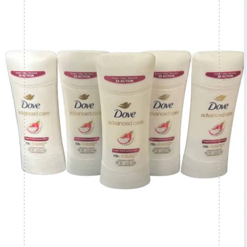 Dove Advanced Care Women's Deodorant Dragon Fruit & Coconut Cream 5-Pack 72h Protection