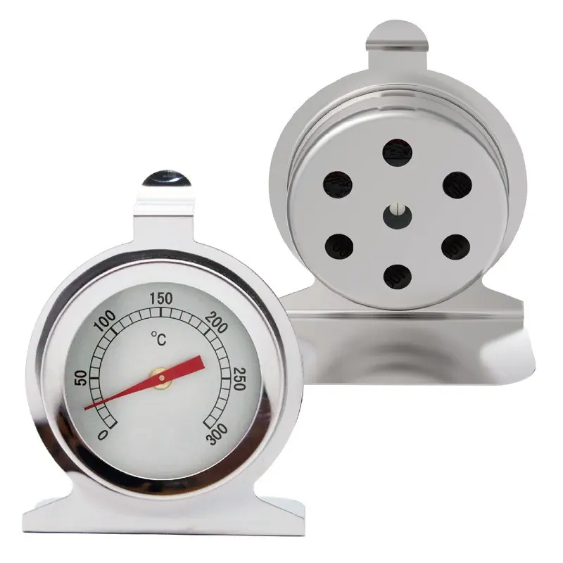 Instant Read Oven Thermometer 0-300°c/0-600°f, Stainless Steel Kitchen Cooking Thermometer, Ideal for Baking & BBQ, Essential Kitchen Gadget, Temperature Range, Kitchenware