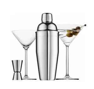 Standard Stainless Steel Cobbler Shaker Mixing Tin
