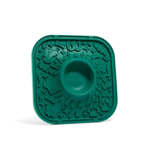 WOOF LickMat, BPA Free Silicone Dog Lick Mat With Non-Slip Suction Pads, Slow Feeder Interactive Dog Lick Pad, Dishwasher Safe