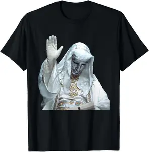 Silver Mask King Baldwin Meme Summer Casual Shortsleeve Cotton T-Shirt