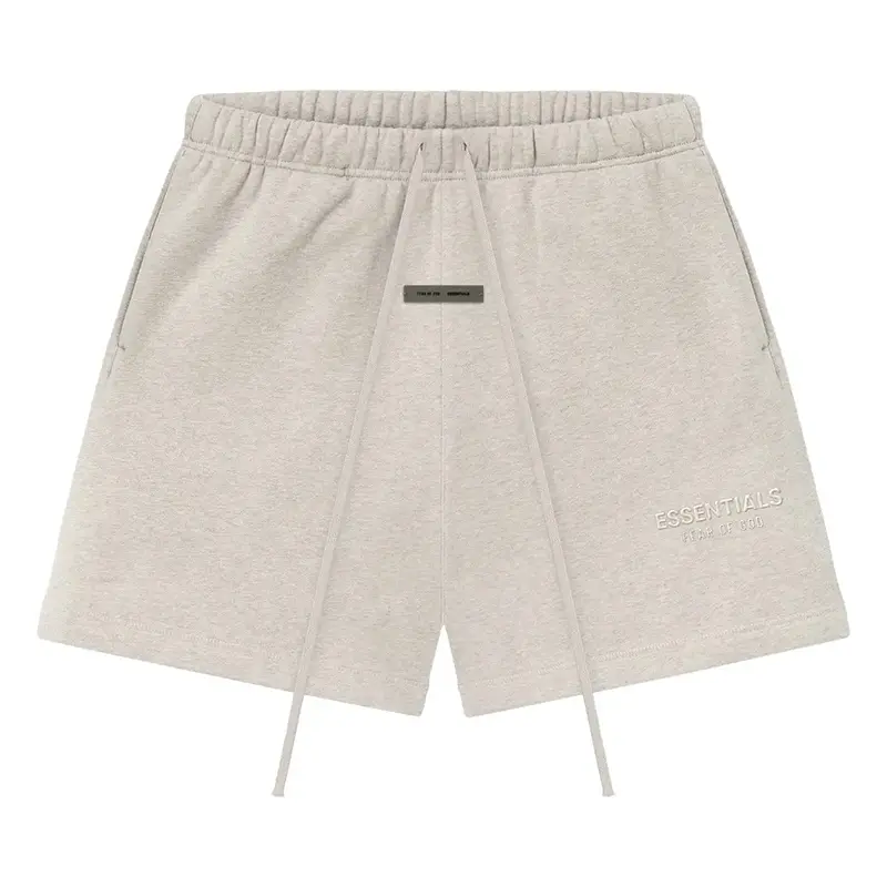 Fear of God Essentials Classic Sweatshort 'Heather Stone'