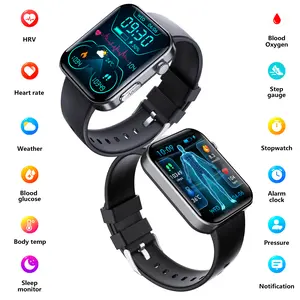 Smart watch Bluetooth call SOS fall alarm step counting sleep ECG electrocardiogram blood pressure blood glucose body temperature uric acid blood lipid health information push sports watch
