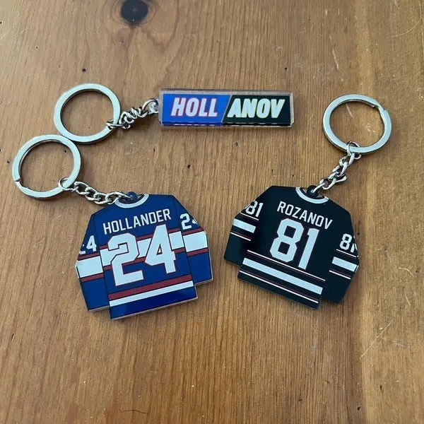 Hollander Rozanov  Heated Rivalry Acrylic Keychains, Rozanov Hollander Keychain, Hockey Lovers Gift