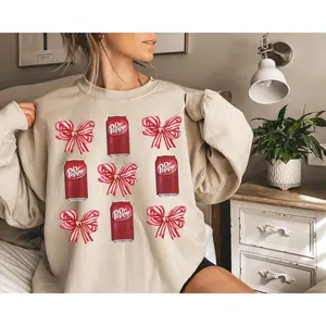Doctor Peppeer Coquette Bow Sweatshirt, Doctor Peppeer Shirt, Doctor Pepeper Lover, I Need A Coke, Funny Shirt, Coke Lover, Soda Drinker