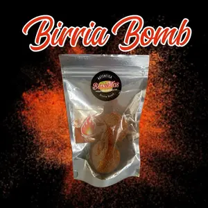 Birria Bombs 2 bomb pack by Bombitas MILD Spice Bomb Seasoning Flavor Easy Instant Birria Mix EZ Birria Authentic Mexican bombz balls platode crockpot spice mix perfect spice real chile slow cooker instant pot dry spice dried beans bomb season