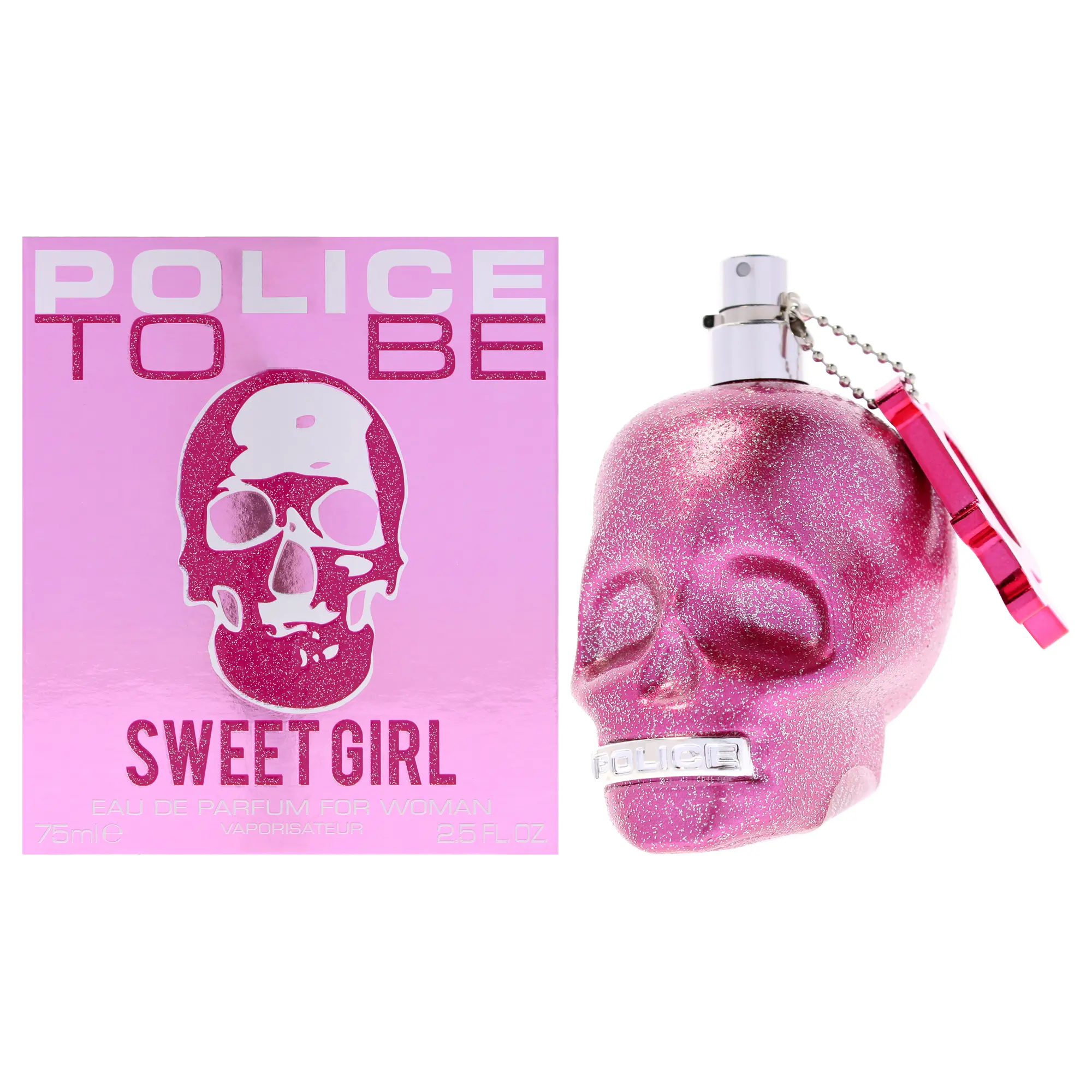 Police To Be Sweet Girl Women's EDP Spray - 2.5oz Spray Bottle, Daily Wear, Easy Application, Long-Lasting Fragrance