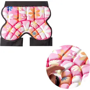 Butt Pads for Skating, 25 mm Thick Bum Protector for Kids (3-7 Years Old) Lightweight, Anti Slip Snowboard Padded Pants, Hip Pads for Ice Skating Ski Skiing Skateboarding Cycling