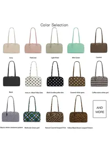 Handheld Tot Bag with Key Ring, Cute Shoulder Bag, Large Capacity, Suitable for Outdoor Travel and Daily Shopping