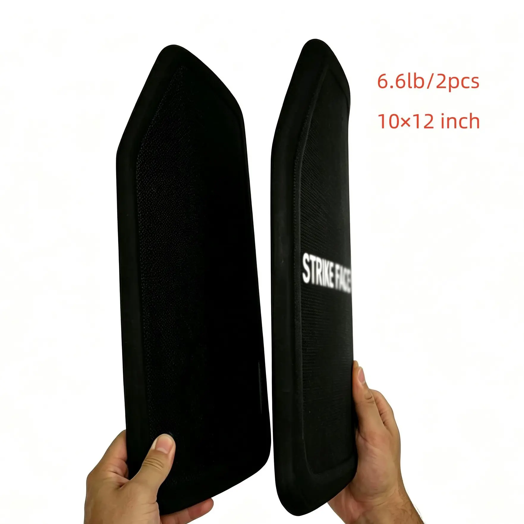 10x12" Single-Curve Protective Top Quality Inserts , Weighted Training Inserts 3kg for Fitness & Exercise