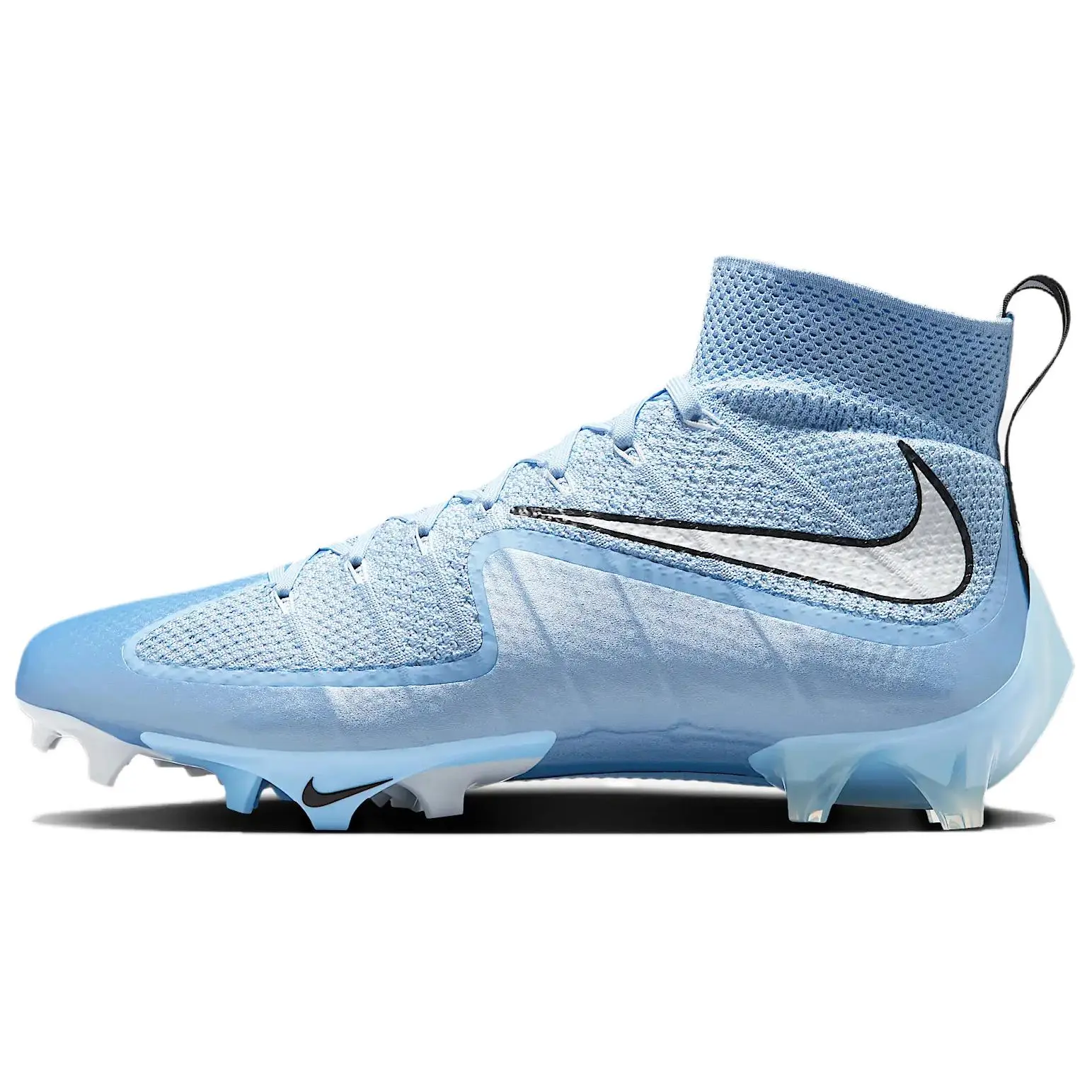 Vapor Edge 360 Untouchable Mid 'Aluminum' Lightweight Football Cleats, Boosting Agility and Explosive Speed for Athletes