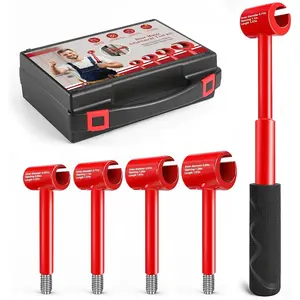 Door Hinge Adjustment Tool Multi-Size Hinge Gap Adjusting Wrench Kit Heavy Duty Door Hinge Repair Tool for Residential and Commercial Use