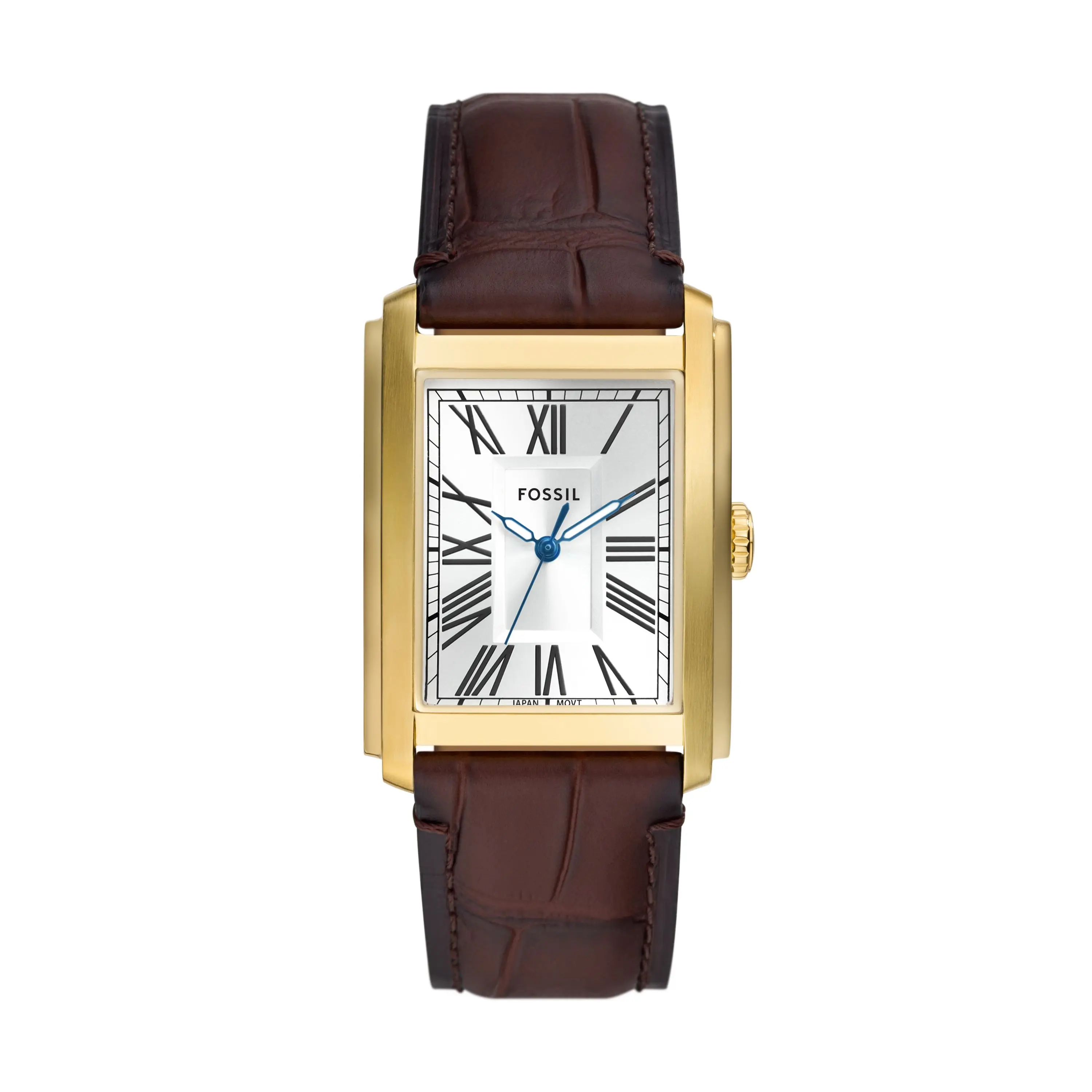 Fossil Men's Carraway 30mm Three-Hand, Gold-Tone Stainless Steel Watch Fossil Men's Carraway 30mm Three-Hand, Gold-Tone Stainless Steel Watch