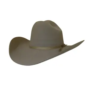 Borsalino Wool Hat Water-Repellent Unisex Rodeo & Outdoor Events Cowboy Style with Gold Band