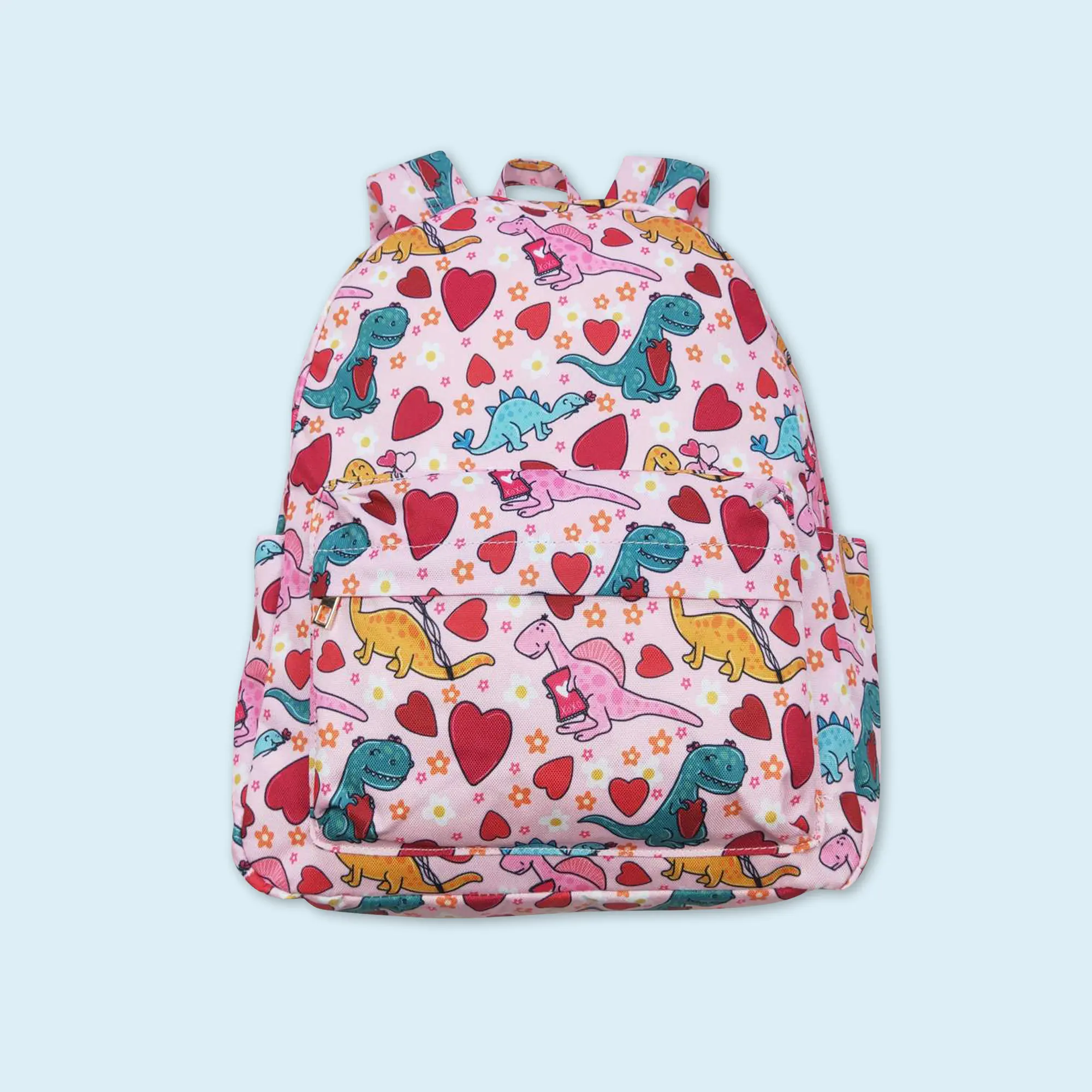 Heart dinosaur kids girls valentine's backpack Heart dinosaur kids girls valentine's backpack