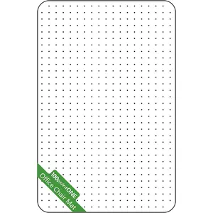 Clear Thick Office Chair Mat for Carpet Plastic Floor Mat for Rolling Work and Gaming Chairs for Low Pile Flat and Non-Carpeted Floors