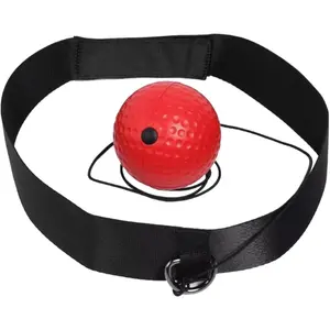 Boxing Training Speed Ball – Head-Mounted PU Reaction Ball for Hand-Eye Coordination and Fitness