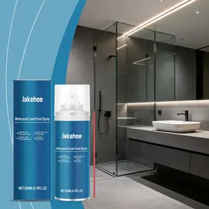 Transparent Waterproof Leak Sealant Spray, Roof Wall Kitchen Toilet Gap Repair, Durable Water-Resistant Coating, Easy Application