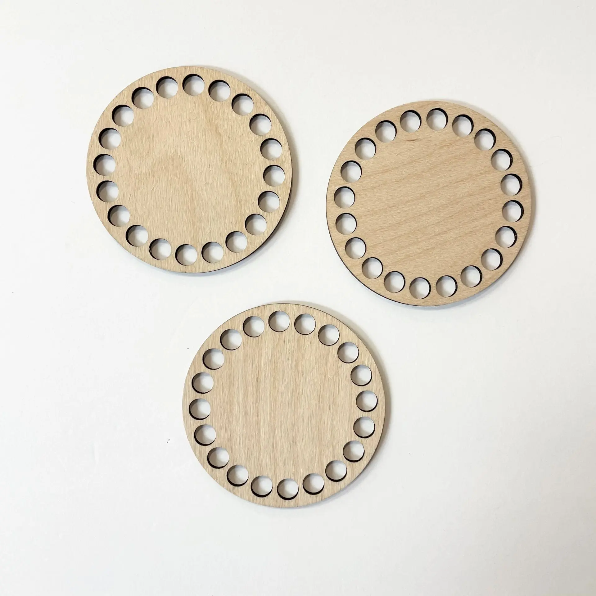 Wooden Base-4inch (10mm holes)