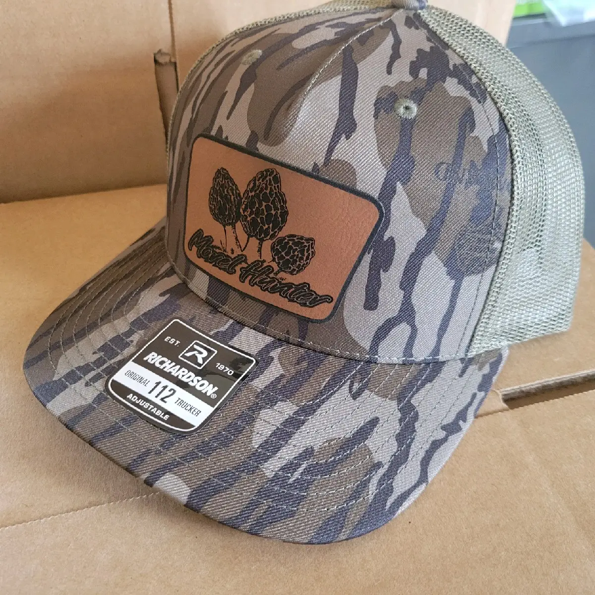 Morel Hunter Mushroom hunting hat cap