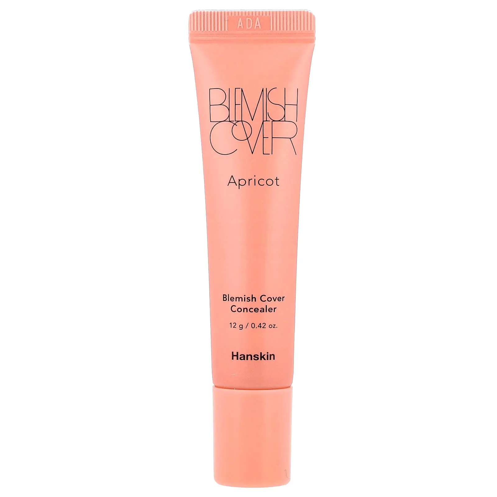 Hanskin Blemish Cover Concealer, Apricot, 0.42 oz (12 g)