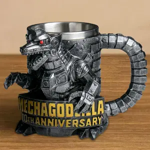 Godzilla 70th Anniversary 3D Mug, Limited Edition Collectible for Kaiju Fans, Perfect Gift for Godzilla Enthusiasts