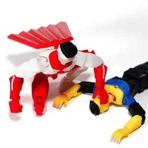3D Printed Superheroes Invincible Omni-Man Anime Multi-Jointed Shapeshift Toys Action Figures Mannequin Model Ornaments Gifts