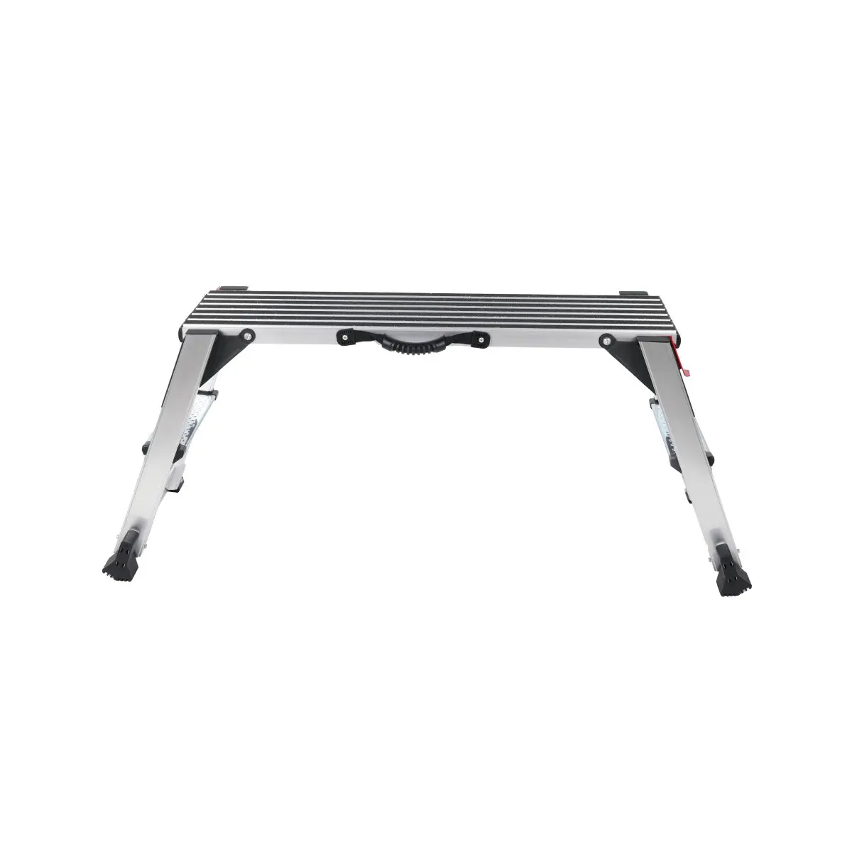 Folding Work Platform,  Aluminum Drywall Stool Ladder, 330 lbs/660 lbs Load Capacity Heavy Duty Work Bench w/Non-Slip Feet, Ideal for Washing Vehicles, Cleaning, Painting, Decorating